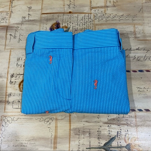 NEW Brooks Brothers WMNS Seersucker Shorts with Embroidered SeahorsesSize 10, - Picture 5 of 8